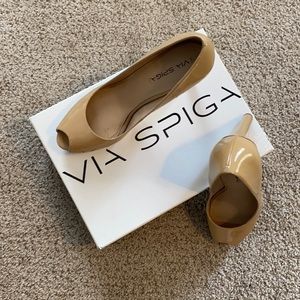 Via Spiga Patent Leather Heels